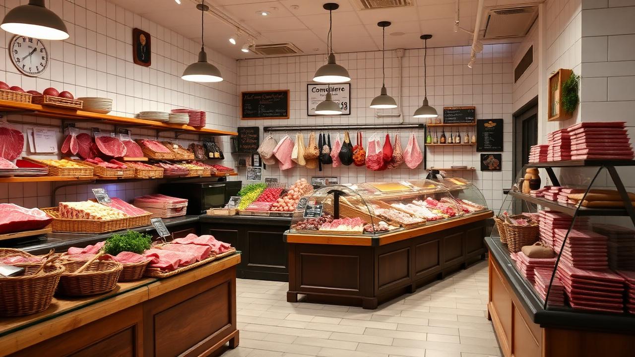 Service Boucherie-charcuterie - Commerce Alimentaire
