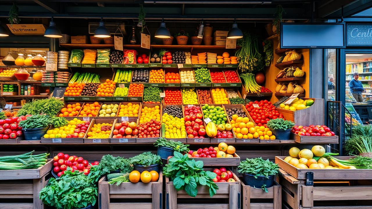 Service Primeur et fruits & légumes - Commerce Alimentaire