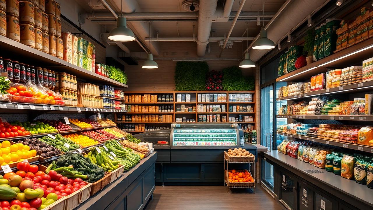 Service Épicerie fine et produits du terroir - Commerce Alimentaire